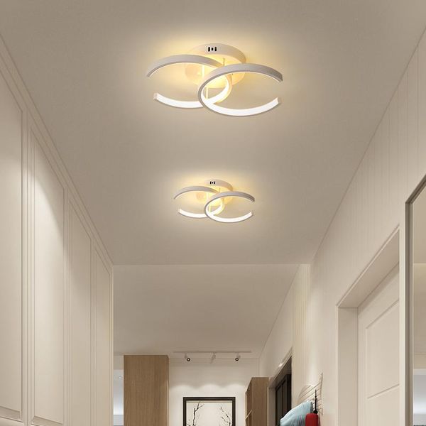 

modern led ceiling chandelier for hallway balcony corridor bedroom acrylic chandeliers 110v/220v