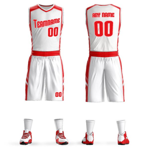 

2021 basketball jersey 809, Black;red