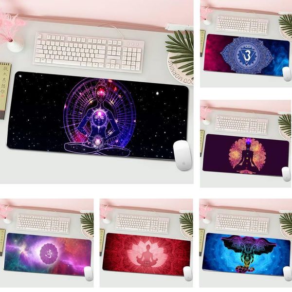 

mouse pads & wrist rests chakra symbols gamer speed mice retail small rubber gaming mousepad xl large keyboard pc desk mat computer tablet p