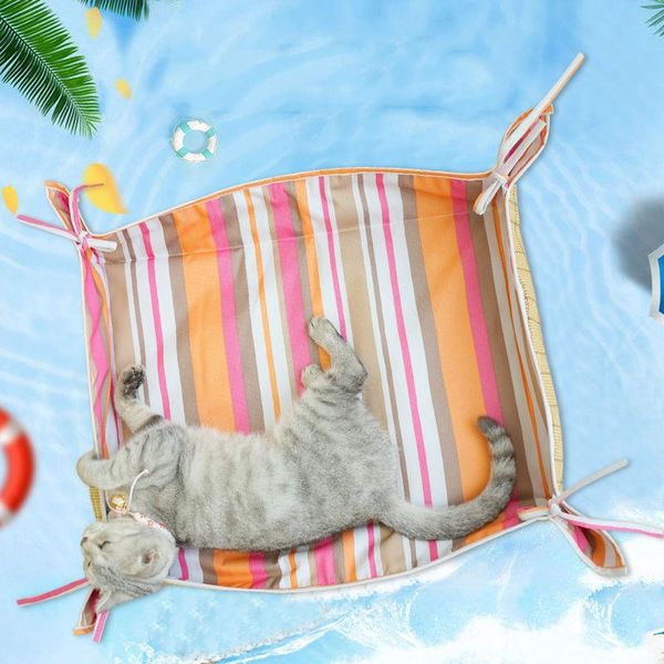 

kennels & pens kennel dog bed mat breath blanket pet cooling cat portable comfy calming sleeping accessory super soft braid