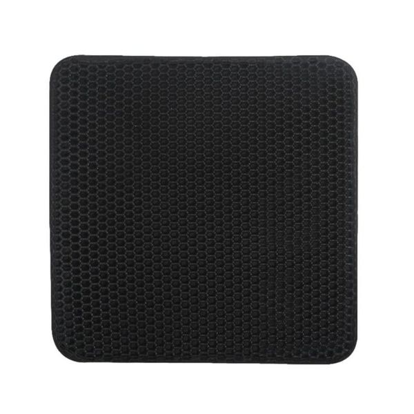 

cat beds & furniture kitty litter trapping mat waterproof urine proof pad honeycomb double layer anti slip for l