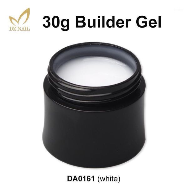 

milky white gel polish 30ml builder nails quick building for nail extension 8 colors1, Red;pink
