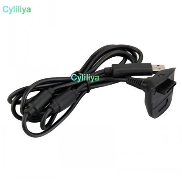 

audio cables & connectors 30pcs/lot 1.5m usb play charger charging cable cord line for xbox360 wireless game controller