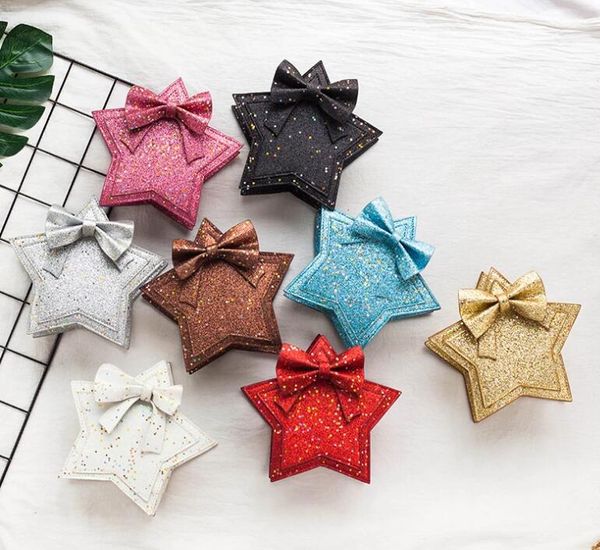 Portamonete e borsette per bambini Mini tracolla Portamonete con stella per bambina carina Pochette per neonati e borsette