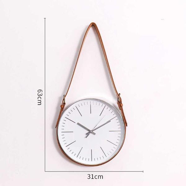 

novelty belt wall clock mute decorative for home xkw clocks