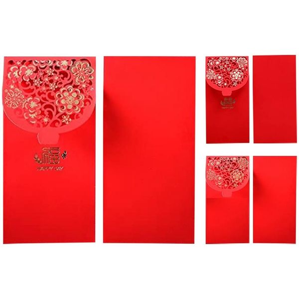 

gift wrap 12 pcs lucky money envelope red small bag suitable for year,wedding chinese high-end