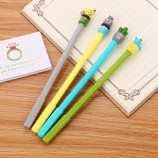 

gel pens ellen brook 1 pcs korean stationery cute cactus pen advertising school fashion office supplies kawaii gift