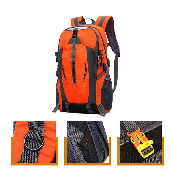 

backpack travelling hiking multifunction usb charger nylon rucksack outdoor sports bag ser88