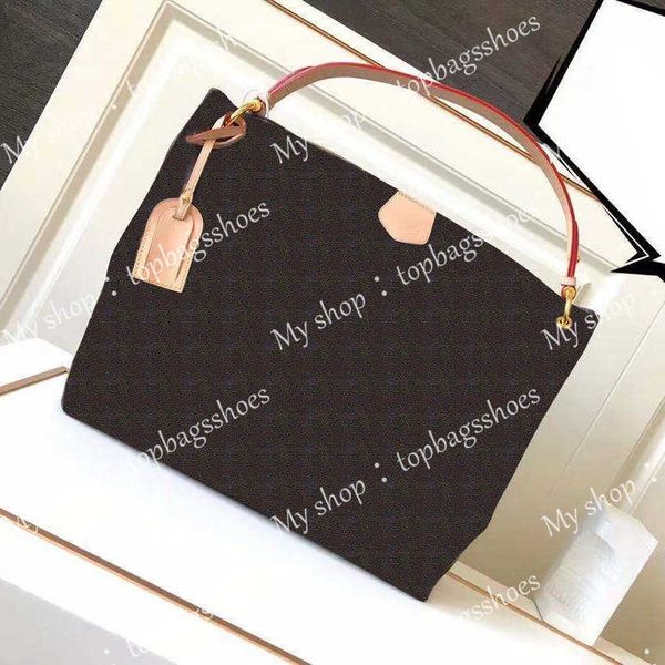 

luxurys designers womens shoulder bags handbags purses 2021 good quality fashion brand real genuine leather lady gracefuk ladies brown