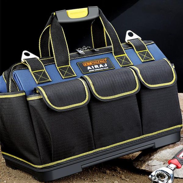 

professional hand tool sets 1680d oxford cloth multi-function bag multi-pocket organizer with adjustable shoulder strap