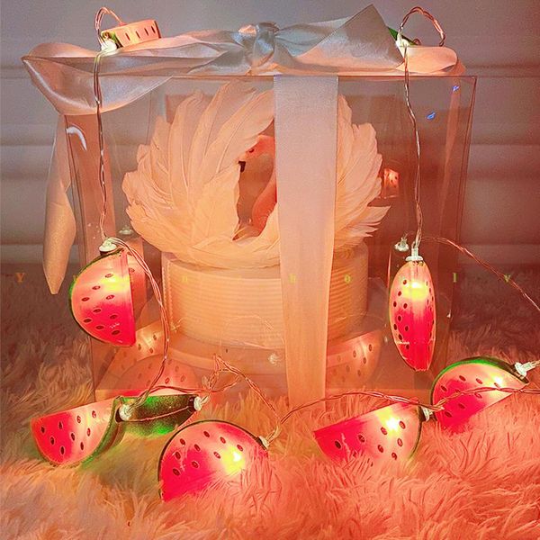 

strings 2m 20 led fairy string light flamingo pineapple stars watermelon shape lamp garland hawaii wedding party decor