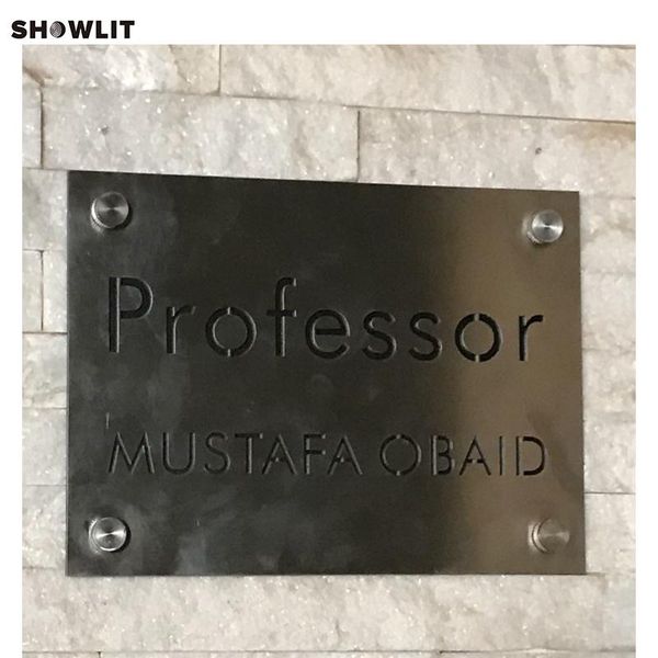 

other door hardware two layers custom made modern house number signs