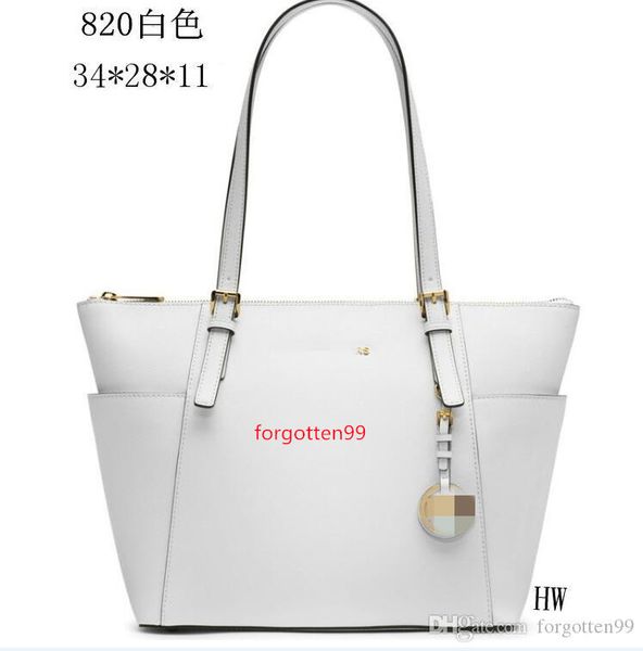 

031 michaels mks kor women's leather chain handbag shoulder envelope crossbody shopping bags messenger bag, Black;brown