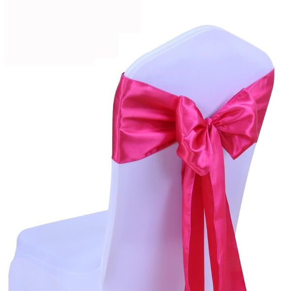 

sashes satin chair knot wedding decoration banquet event decorations bow chairs el party supplies