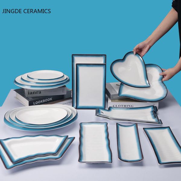 

dishes & plates chinese plastic irregular plate dish bbq picnic dipping sauce commerce serving tray restaurant kitchen tableware