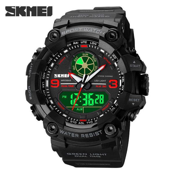 Skmei Homens Digital Esporte Relógios Impermeáveis ​​Relógios Masculinos à Prova D 'Água Relógios Relógios Militares Eletrônicos Homens Relojes Hombre G1022