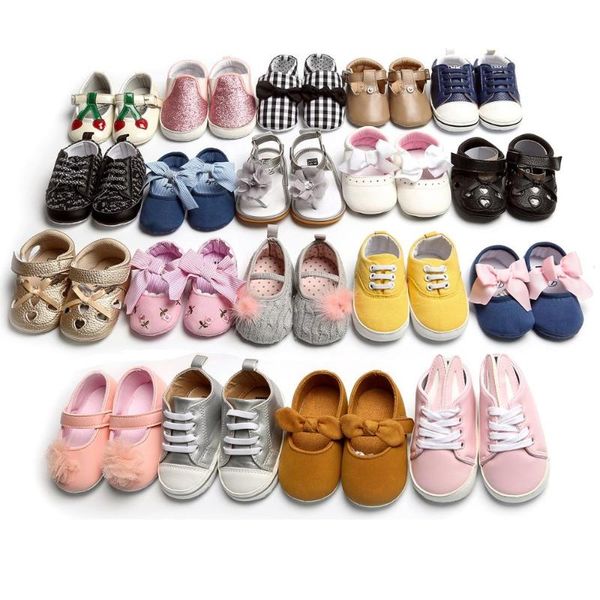 

first walkers 3 pairs born walker shoes fashion baby girls moccasins soft boys shoe infant prewalker toddler 0 6 9 12 18 m