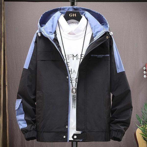 

men's jackets jacket fashion spring autum casual streetwear hoodie men kpop clothes mens windbreaker coat male outwear jaquetas, Black;brown