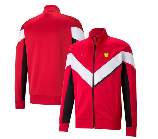 

f1 team off-road racing suit long-sleeved fleece warm sweater can be customized