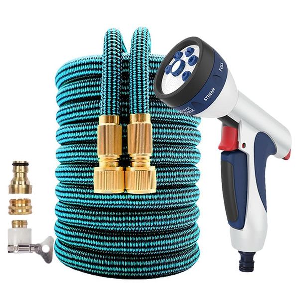 

watering equipments garden hose spray gun magic plastic pipe high pressure car wash cleaning tool irrigation supplies