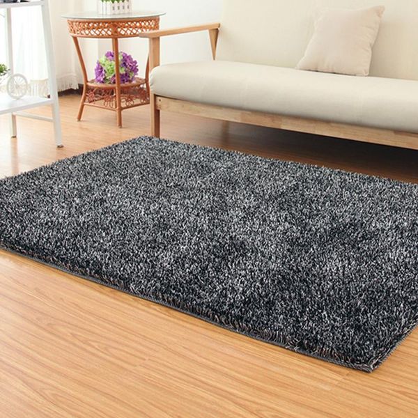 

bath mats solid carpet in kitchen anti slip mat thicken rug for living room shaggy fluffy kids antiskid soft tape