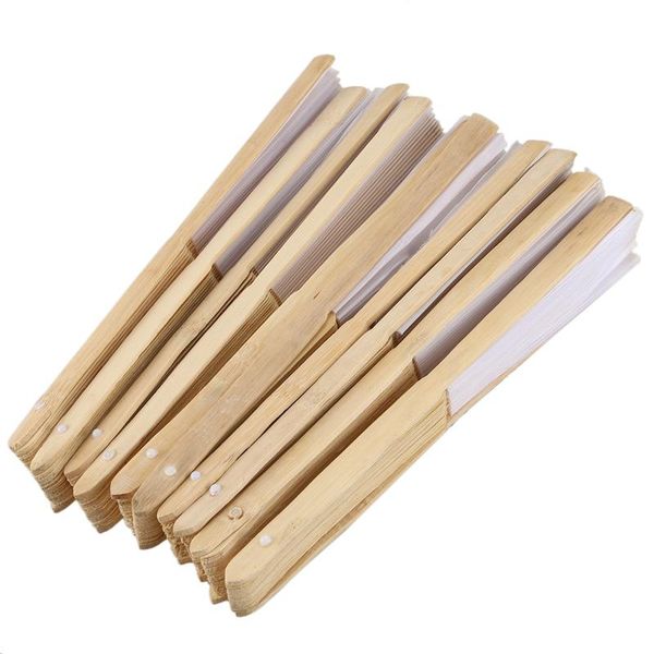 

pcs/lot 21cm white color fabric hand fan, silk fan wedding party promotion favor other home decor
