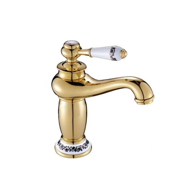 

bathroom sink faucets gold/chrome basin faucet & cold brass tap luxury single handle water mixer taps