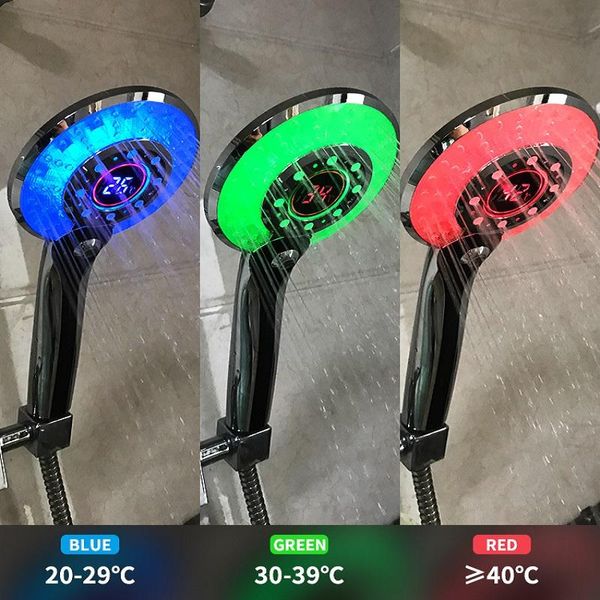 

digital shower head handheld big bathroom sets