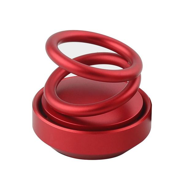 

car air freshener 2021 double ring rotating suspension saucer perfume