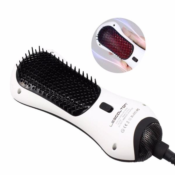 

hair dryers rucha mini one step dryer brush infrared air paddle blower comb styling tools