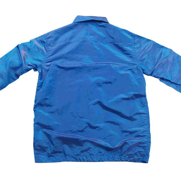 

men's jackets and fw spring autumn men's jacket metal nylon colorful technology fabric lapel coat cool zipper jackets tmdq, Black;brown