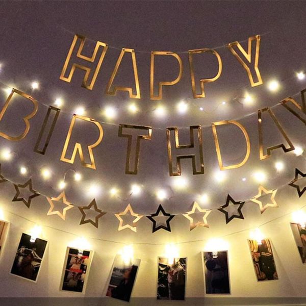 

nordic happy birthday banner party triangle ripple hollow out bunting baby multiple flags decoration supplies