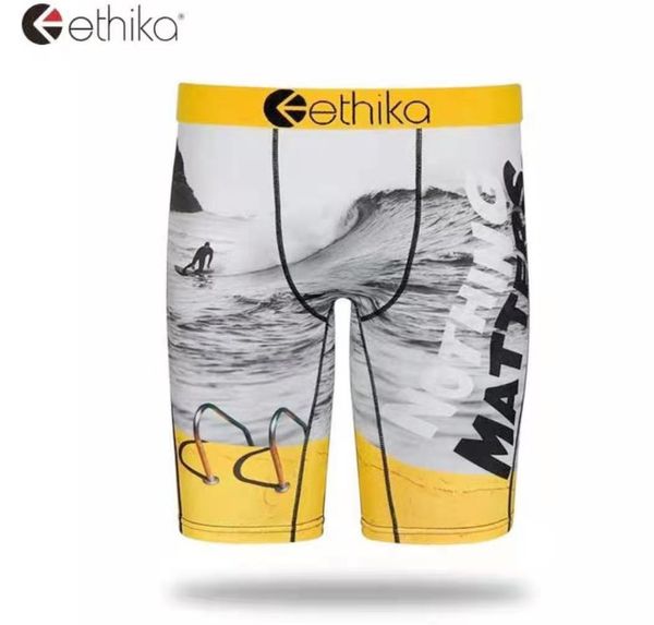 

new pattern casual style ethika men's underwear staple food sports hip hop rock consumption underwear skateboard street fashion7631, White;black