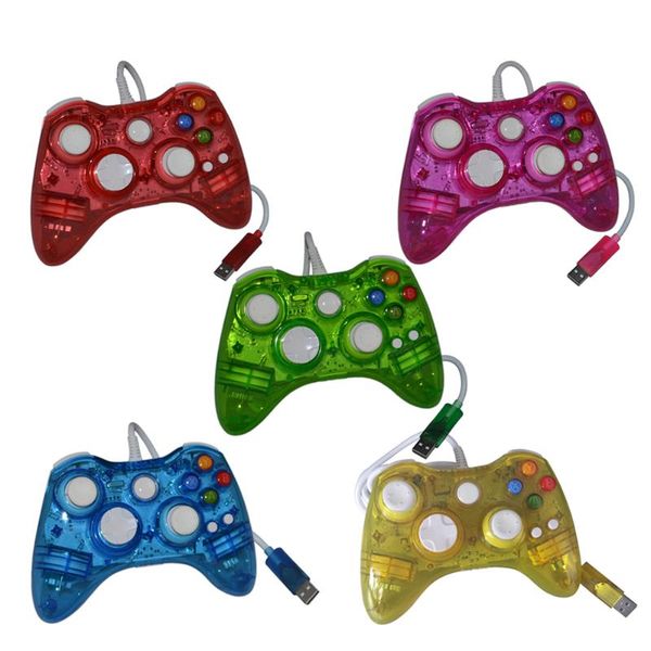

game controllers & joysticks usb wired gamepad for xbox 360 controller with led light joy pad joystick microsoft