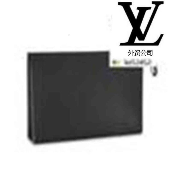 

key brand designer luxury hfsf m30187 pochette voyage clutches mm men real leather long wallet chain wallets evening compact purse card hold, Red;black
