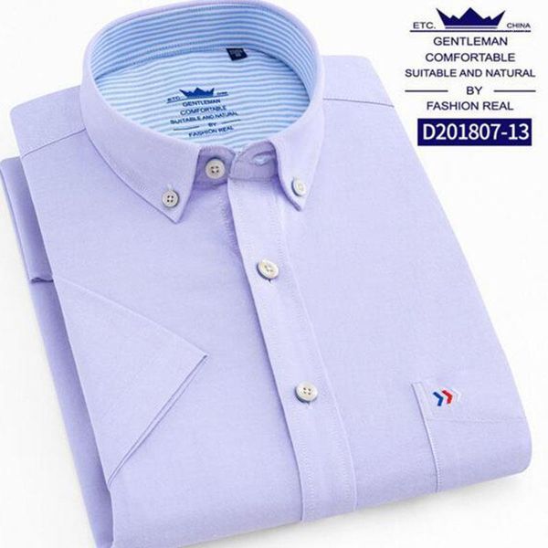 

spring summer wear men short sleeve slim fit shirts camisa,pure cotton solid color wash and camisa men's dress, White;black