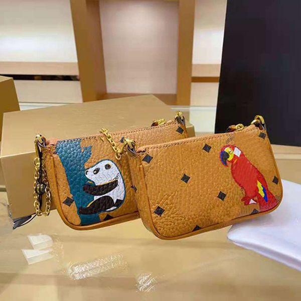 

pink sugao women luxury designer handbags shoudler message bag crossbody t 2021 fashion girl animal purse with box clucth