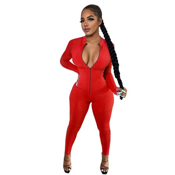 

women's jumpsuits & rompers fall clothes for women 2021 fashion jupsuit romper bodycon playsuit bodysuit one piece jumpsui ropa de muje, Black;white