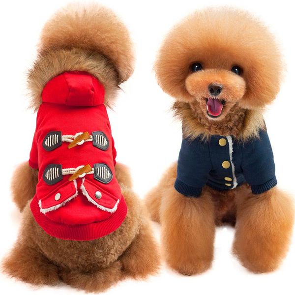 

dog apparel warm clothes for small windproof winter pet coat jacket padded puppy outfit vest yorkie chihuahua