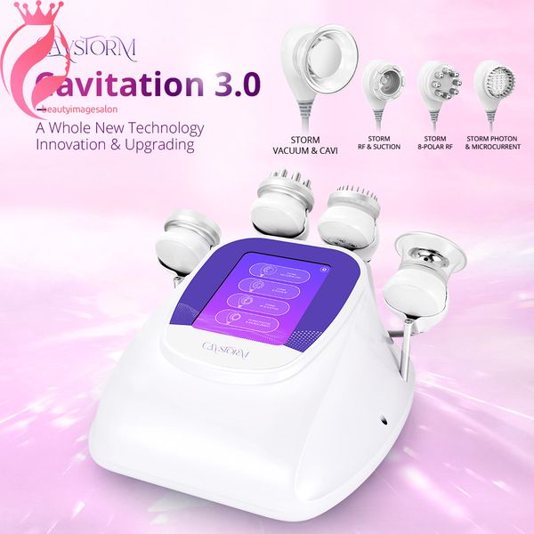 Cavitation 3.0 Ultrasonic Slimming Vacuum Radio Frequency Microcurrent Body Massage Beauty Machine