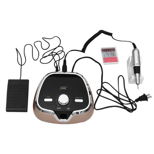 

nail drill & accessories grinder portable tool art manicure for professioal use (golden 110v)