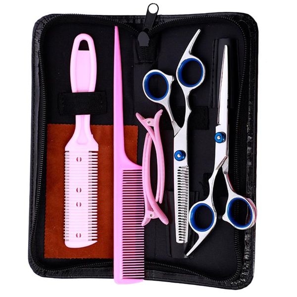 

hair scissors hairdressing set kit professional haircutting for salon and barber shop (assorted color)