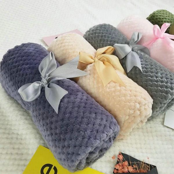 

blankets warm blanket flannel sofa office children portable travel cover
