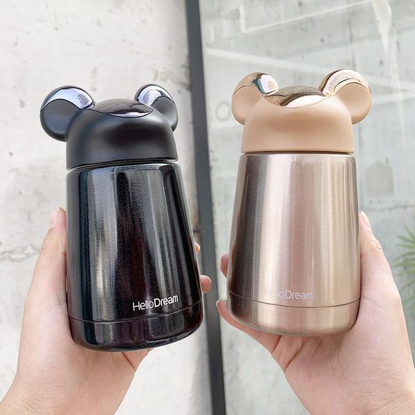 

water bottles year of the rat stainless steel mug net red ins handle cup portable for boys and girls