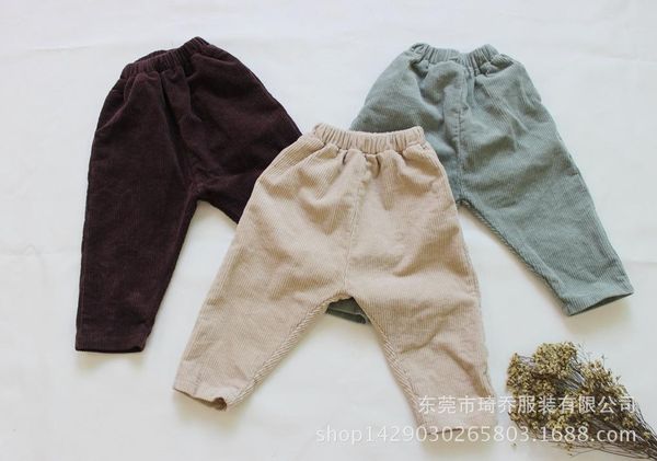 

trousers korean fashion toddler kids girls boys pants spring clothings, Blue