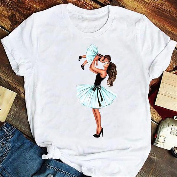 

and women fashion love men t shirt mujer camisetas son mother mom mama cartoon tshirts clothes graphic lady print, White;black