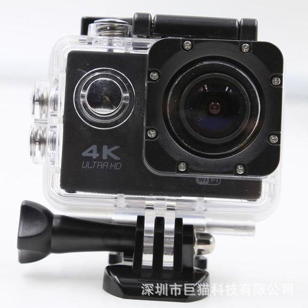 

action camera ultra hd 4k 170Â°grand angle wifi 2.0-inch underwater waterproof helmet video recording cameras sport cam diving masks