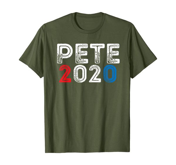 

pete 2020 shirt pete for president buttigieg t-shirt, White;black