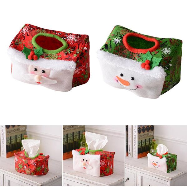 

tissue boxes & napkins christmas box cover cute case paper towel holder for office kitchen living room i88