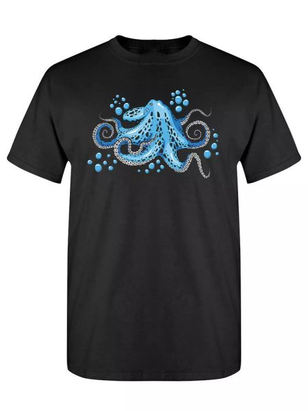 

blue ocs design tee men's -image by shutterstock, White;black